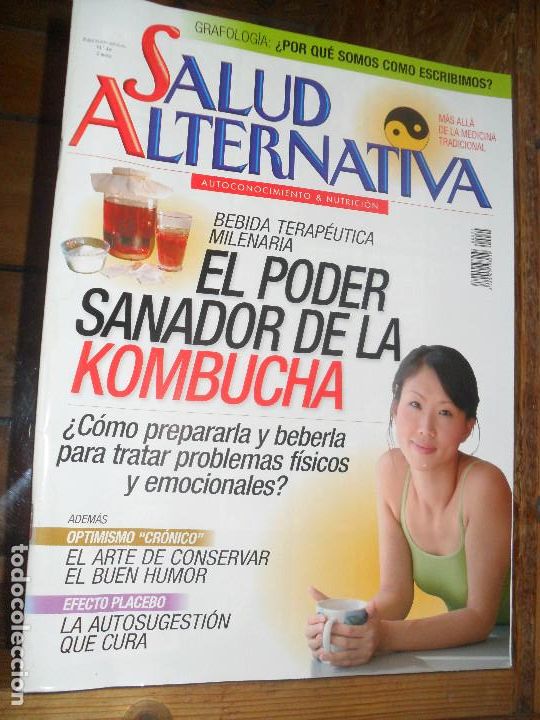 Magazines de musique: Revista Salud Alternativa 44 - El poder sanador de la Kombucha
