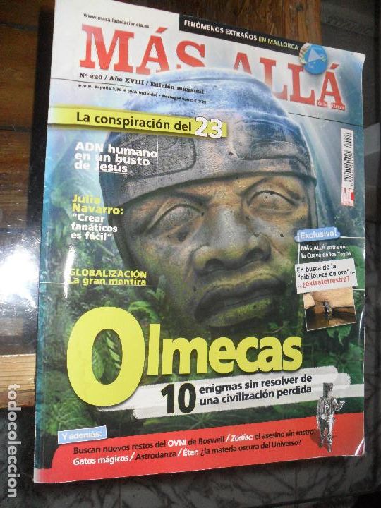 Music magazines: Revista M&aacute;s Alla - La conspiraci&oacute;n del 23. Numero 220