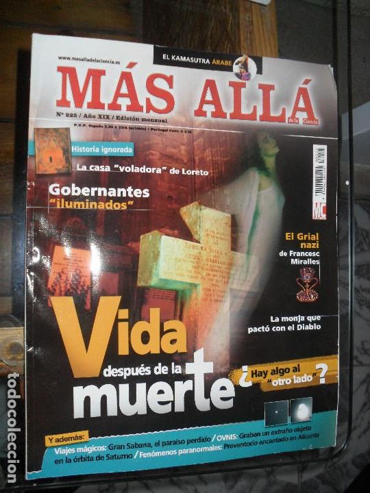 Music magazines: Revista M&aacute;s All&aacute; - Gobernantes Iluminados. Numero 225