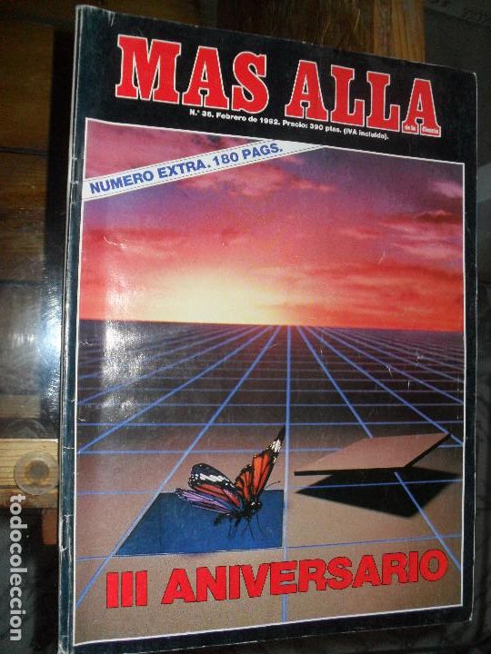 Music magazines: Revista M&aacute;s All&aacute; -1992. Numero 36