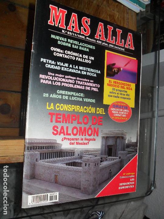 Music magazines: Revista M&aacute;s All&aacute; -Revelaciones Sai Baba. Numero 93