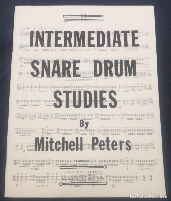 Revistas de m&uacute;sica: PETERS,M. Intermediate Snare Drum Studies - Foto 1