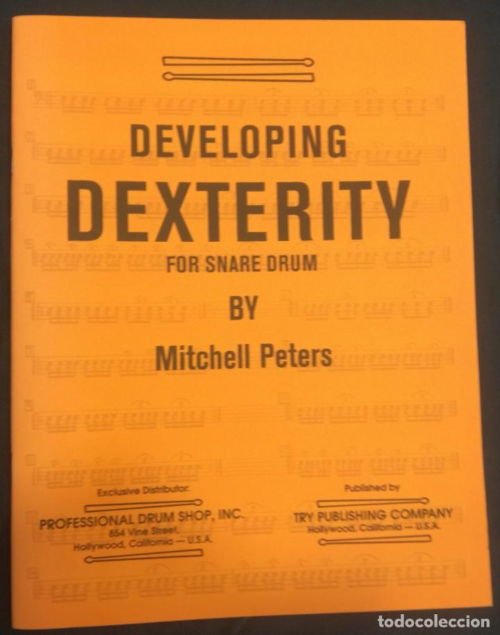 Revistas de m&uacute;sica: PETERS,M. Developing Dexterity for Snare Drum - Foto 1