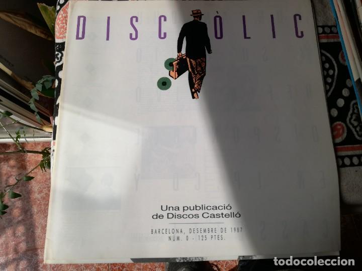 Music magazines: DISC&Oacute;LIC N&ordm; 0. DISCOS CASTELLO. DESEMBRE 1987