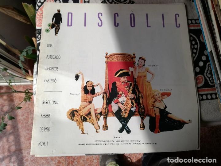 Music magazines: DISC&Oacute;LIC N&ordm; 1. DISCOS CASTELLO. FEBRER 1988