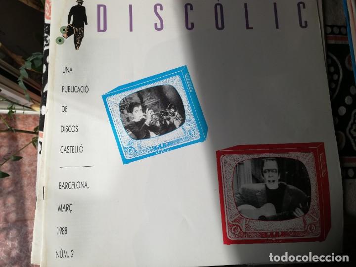 Music magazines: DISC&Oacute;LIC N&ordm; 2. DISCOS CASTELLO. MAR&Ccedil; 1988