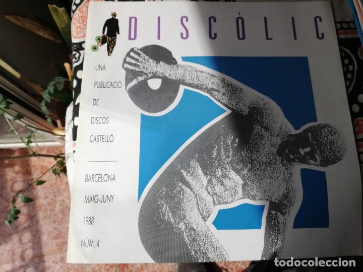 Music magazines: DISC&Oacute;LIC N&ordm; 4. DISCOS CASTELLO. MAIG-JUNY 1988
