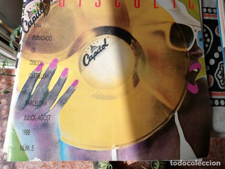 Music magazines: DISC&Oacute;LIC N&ordm; 5. DISCOS CASTELLO. JULIOL-AGOST 1988