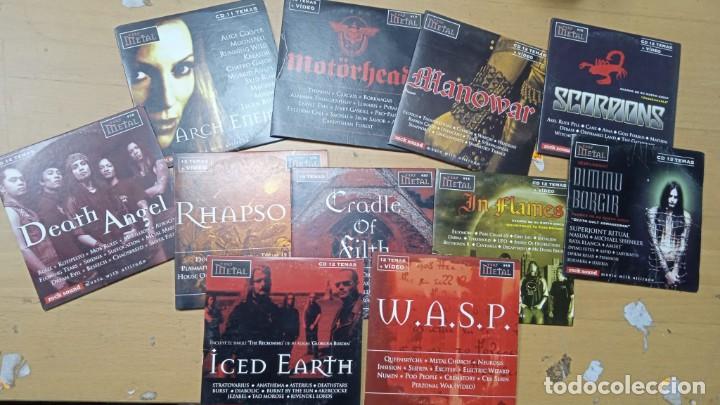 Music magazines: LOTE CDS REVISTA NEW METAL