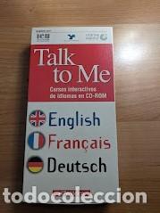 Magazines de musique: CURSOS INTERACTIVOS EN CD-RO TALK TO ME (12 CD'S): INGL&Eacute;S + FRANC&Eacute;S + ALEM&Aacute;N