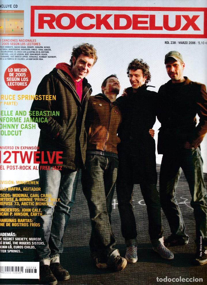 Music magazines: ROCKDELUXE - N&Uacute;MERO 238 - MARZO 2006 - EN EXCELENTE ESTADO
