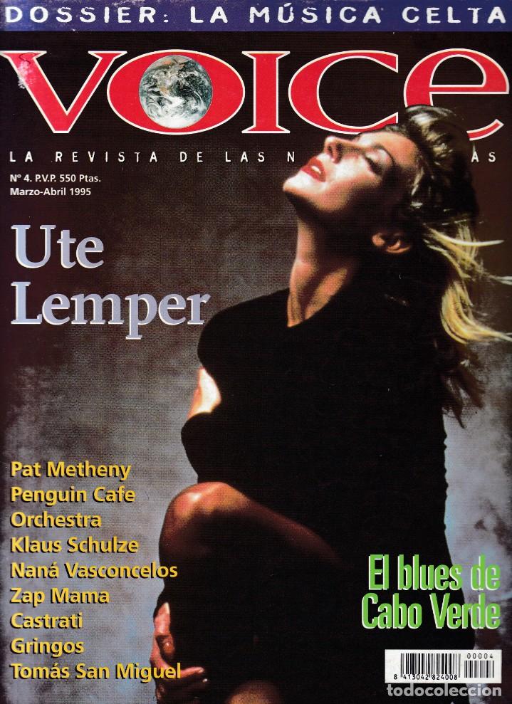 Magazines de musique: VOICE - N&ordm; 4 - MARZO-ABRIL 1995 - LA REVISTA DE LAS NUEVAS MUSICAS - EN EXCELENTE ESTADO