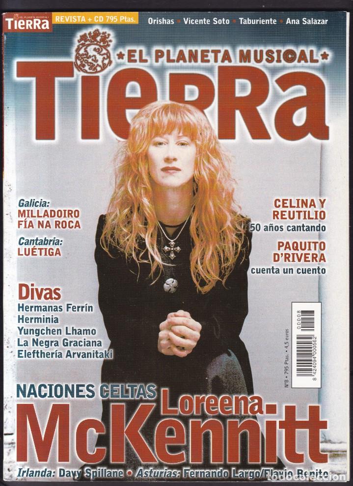 Music magazines: TIERRA - EL PLANETA MUSICAL - N&ordm; 8 - ENERO 2000 - MAGAZINE EN EXCELENTE ESTADO