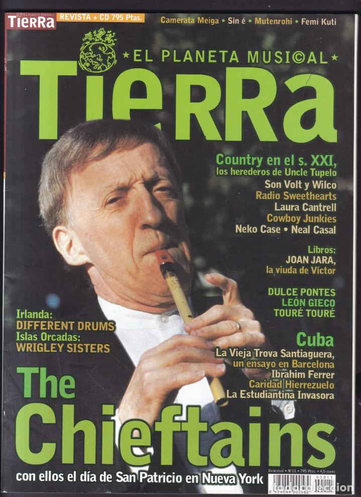 Music magazines: TIERRA - EL PLANETA MUSICAL - N&ordm; 11 - JULIO 2000 - MAGAZINE EN EXCELENTE ESTADO