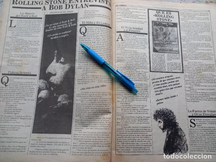 Revistas de m&uacute;sica: ENTREVISTA A BOB DYLAN. RECORTE SAL COMUN 1978