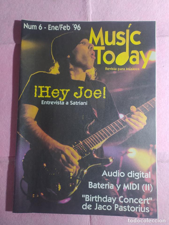 Music magazines: MAGAZINE MUSIC TODAY N&ordm; 6 Ene/Feb '96 - Joe Satriani / Tablaturas