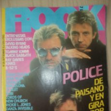 Revistas de música: REVISTA ROCK ESPEZIAL Nº 25 (THE POLICE, BLACK SABBATH, DAVID BYRNE...). Lote 336941693