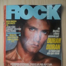 Revistas de música: REVISTA ROCK ESPEZIAL Nº 29 (DURAN DURAN, JOHN FOXX, PAUL YOUNG...). Lote 336942168