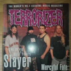 Revistas de música: REVISTA 'TERRORIZER' Nº 55 (SLAYER, MERCYFUL FATE, AGNOSTIC FRONT...). Lote 337246143