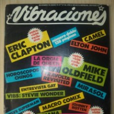 Revistas de música: REVISTA 'VIBRACIONES' Nº 51-52 (ERIC CLAPTON, DEEP PURPLE, MIKE OLDFIELD...)
