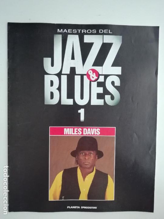 Revistas de m&uacute;sica: Fasc&iacute;culo coleccionable Maestros del Jazz & Blues 1 Mile Davis Planeta DeAgostini