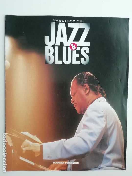 Revistas de m&uacute;sica: Folleto promocional coleccionable Maestros del Jazz & Blues Planeta DeAgostini