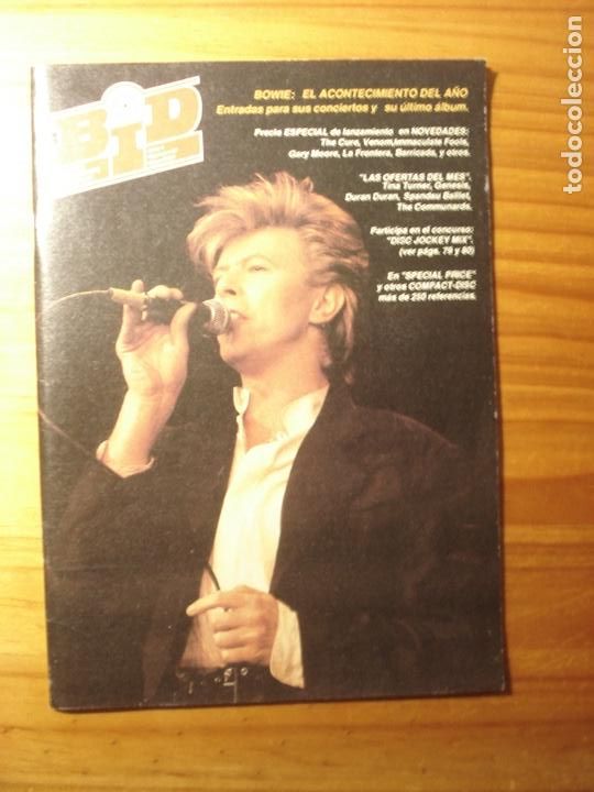 Revistas de m&uacute;sica: Discoplay David Bowie 1987 - Foto 1