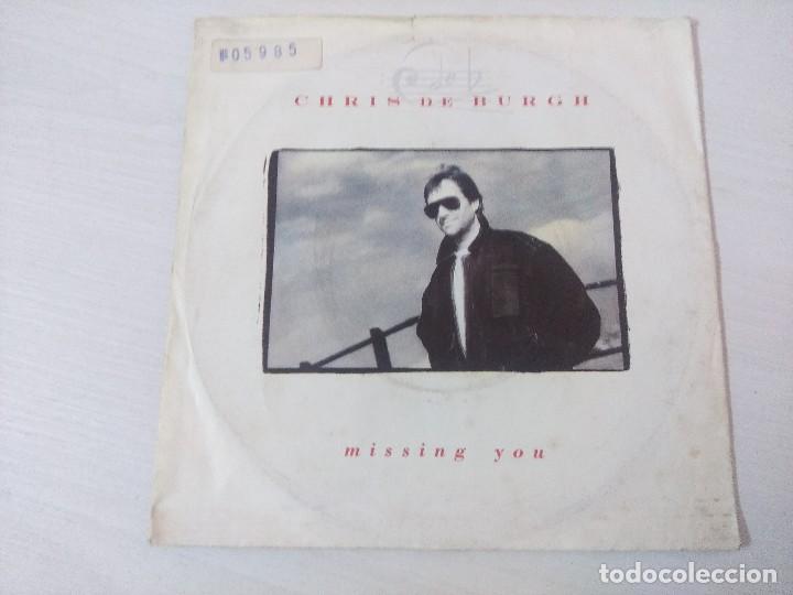 Magazines de musique: CHRIS DE BURGH/MISSING YOU/SINGLE.