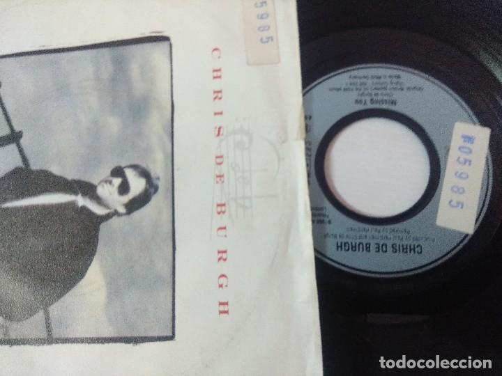 Revistas de m&uacute;sica: CHRIS DE BURGH/MISSING YOU/SINGLE. - Foto 2