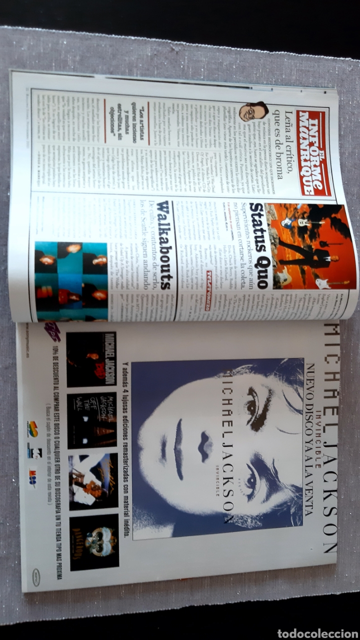 Revistas de m&uacute;sica: REVISTA &rdquo;ROLLING STONE&rdquo; MICHAEL JACKSON - Foto 2