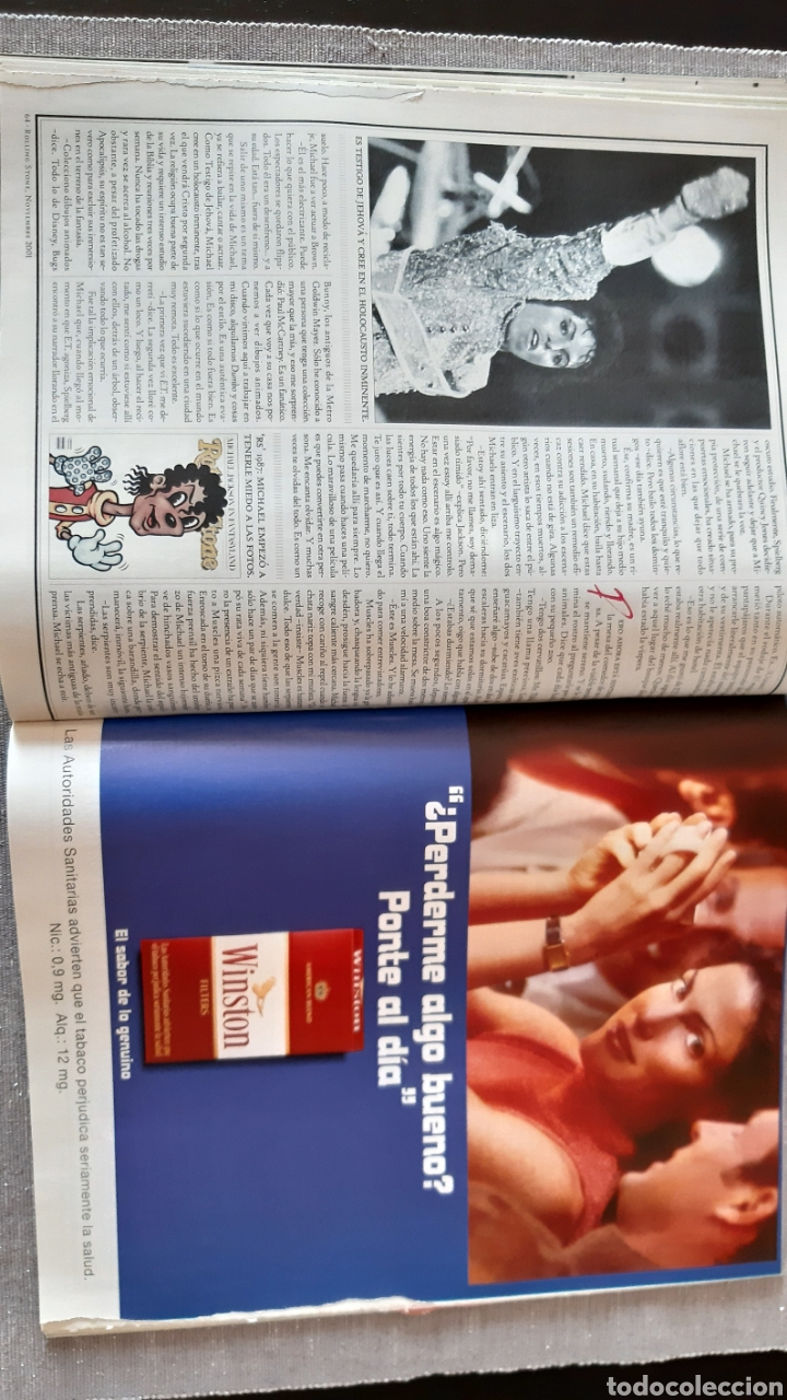 Revistas de m&uacute;sica: REVISTA &rdquo;ROLLING STONE&rdquo; MICHAEL JACKSON - Foto 4