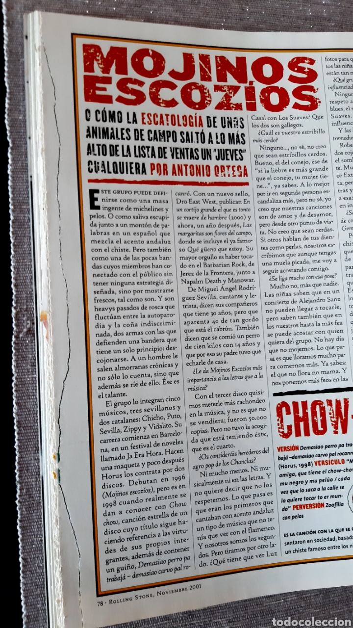 Revistas de m&uacute;sica: REVISTA &rdquo;ROLLING STONE&rdquo; MICHAEL JACKSON - Foto 13