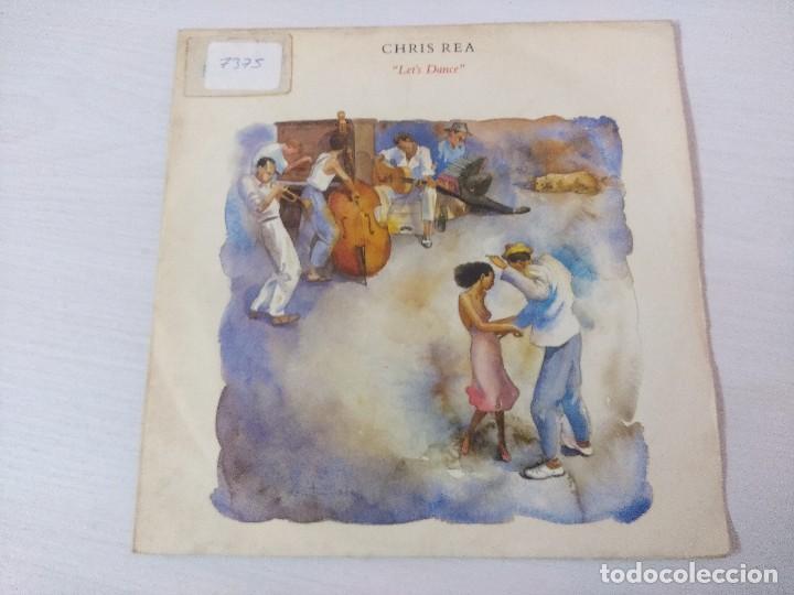 Revistas de m&uacute;sica: CHRIS REA/LETS DANCE/SINGLE. - Foto 1
