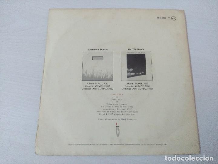 Revistas de m&uacute;sica: CHRIS REA/LETS DANCE/SINGLE. - Foto 3
