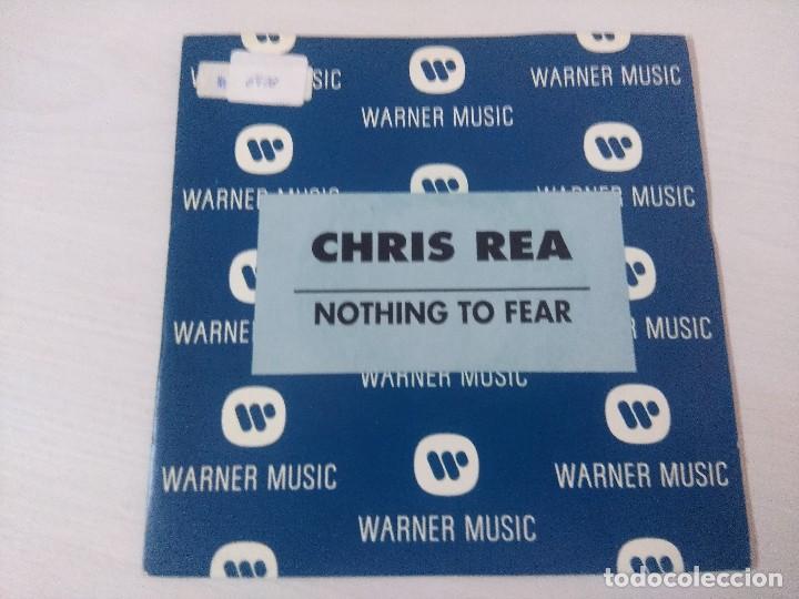 Magazines de musique: CHRIS REA/NOTHING TO FEAR/SINGLE PROMOCIONAL.