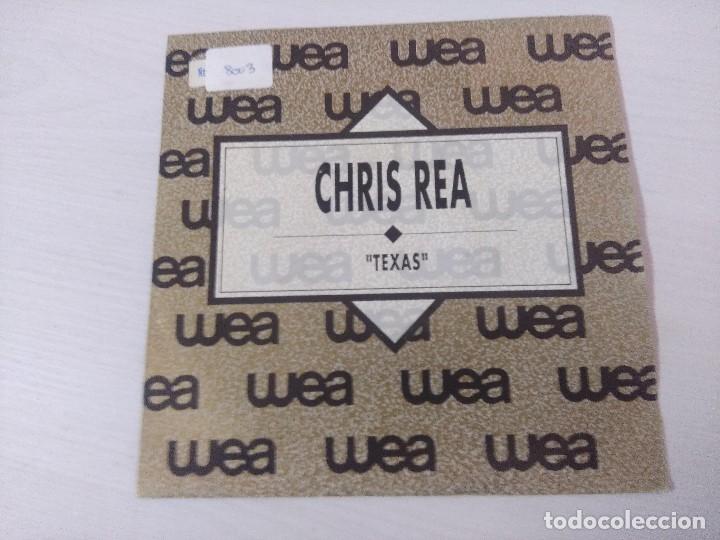 Magazines de musique: CHRIS REA/TEXAS/SINGLE PROMOCIONAL.