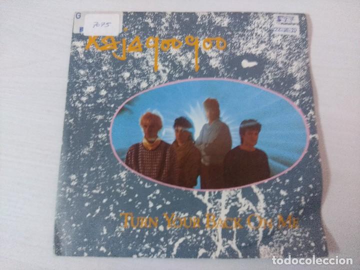 Magazines de musique: KAJAGOOGOO/TURN YOUR BACK ON ME/SINGLE PROMOCIONAL.