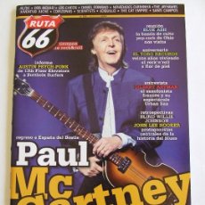Revistas de música: RUTA 66 338 BEATLES PSICO PUNK AC/DC PAUL MCCARTNEY LOQUILLO BLUE ASH. Lote 340925983