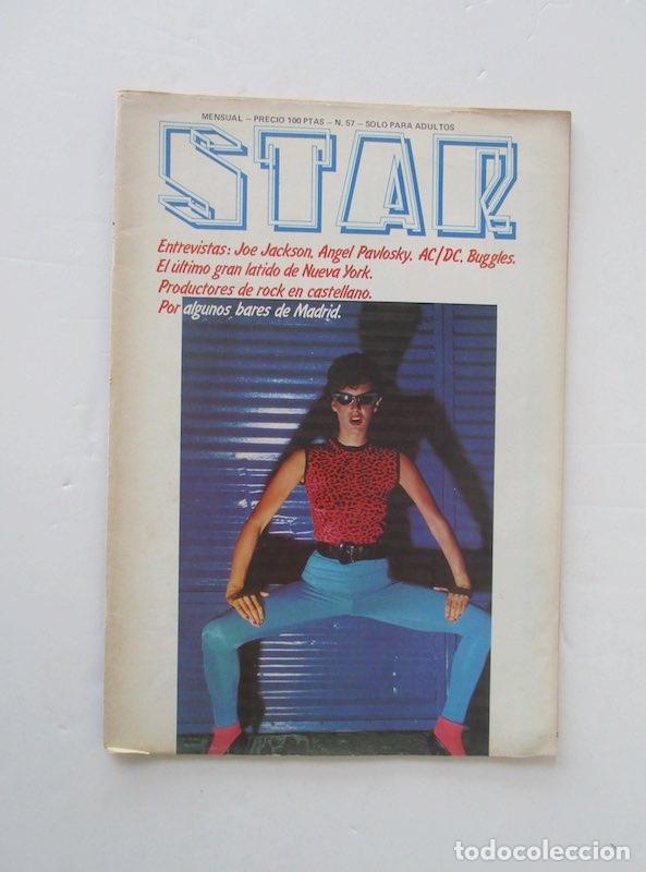 Magazines de musique: REVISTA MENSUAL STAR - NUMERO 57, ABRIL 1980