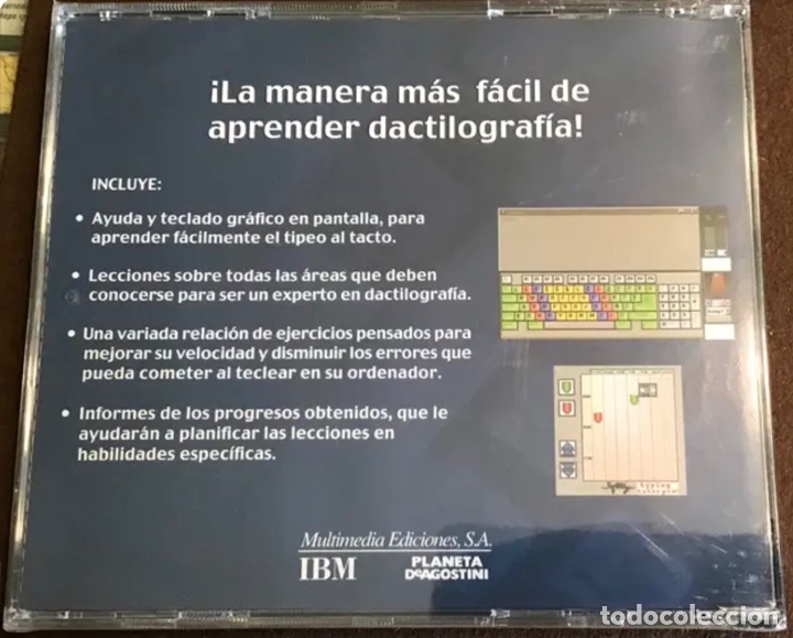 Revistas de m&uacute;sica: Disco CD-ROM. APRENDER A TECLEAR ES F&Aacute;CIL. SOFTKEY - Foto 2
