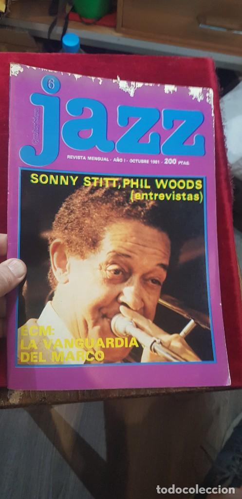 Music magazines: Revista Jazz Quartica n&uacute;mero 6 portada fatigada