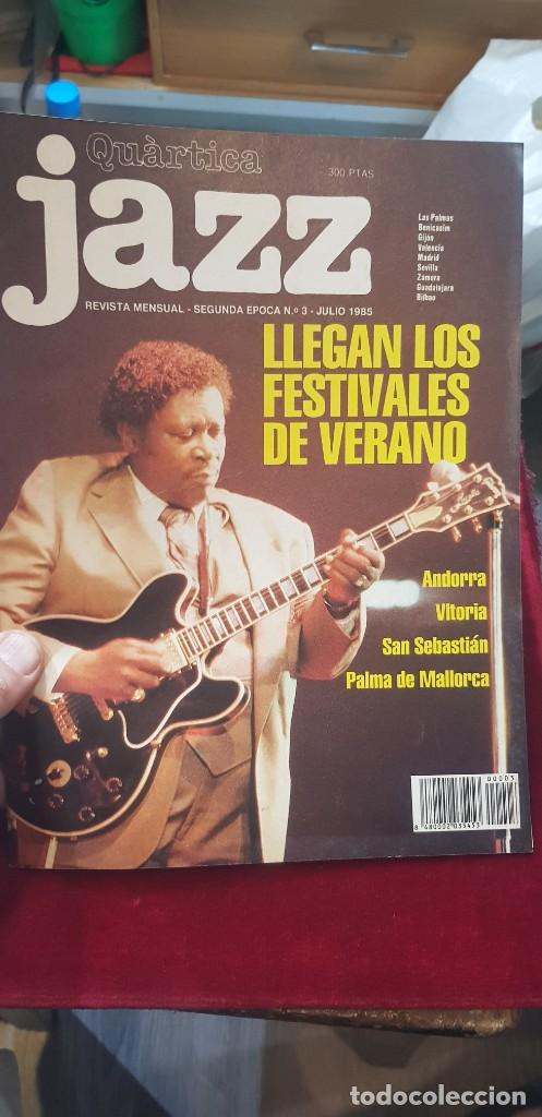 Music magazines: Revista Jazz Quartica n&uacute;mero 3