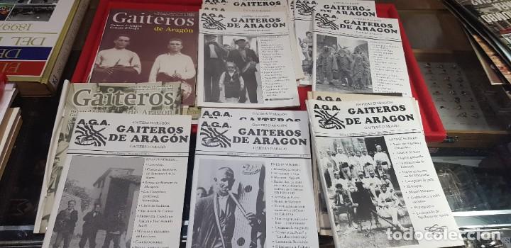 Music magazines: Lote de revistas gaiteros de Arag&oacute;n 16 n&uacute;meros diferentes