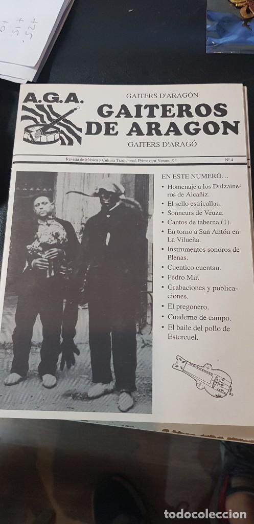 Music magazines: Revista gaiteros de Arag&oacute;n n&uacute;mero 4