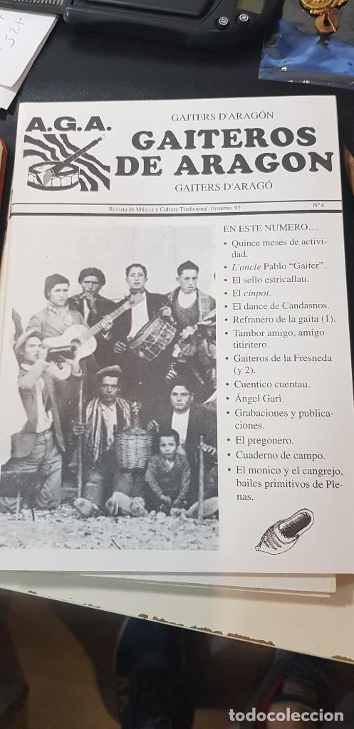 Music magazines: Revista gaiteros de Arag&oacute;n n&uacute;mero 6