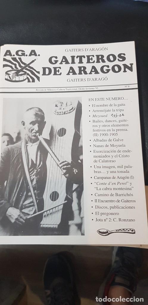 Music magazines: Revista gaiteros de Arag&oacute;n n&uacute;mero 8