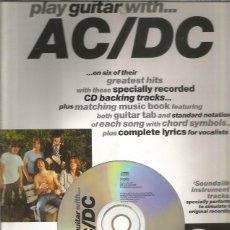 Revistas de música: PLAY GUITAR WITH AC DC + CD PRACTICAS