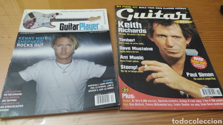 Music magazines: Lote de 2 revistas de Guitarra,ediciones britanicas
