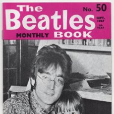 Revistas de música: THE BEATLES MONTHLY BOOK #50 SEPTEMBER 1967 UK FAN MAGAZINE JOHN JULIAN LENNON. Lote 346773723