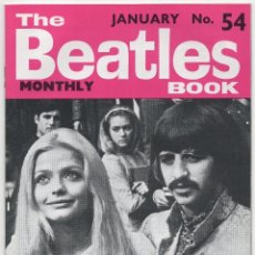 Revistas de música: THE BEATLES MONTHLY BOOK #54 JANUARY 1968 UK FAN MAGAZINE MAGICAL MYSTERY TOUR EWA AULIN RINGO. Lote 346778123
